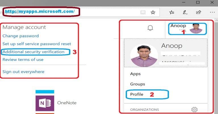Change Azure MFA Authentication Phone MyApps Portal Change Azure MFA Authentication Phone MyApps Portal