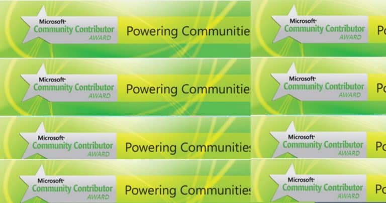 Community Contributor Award