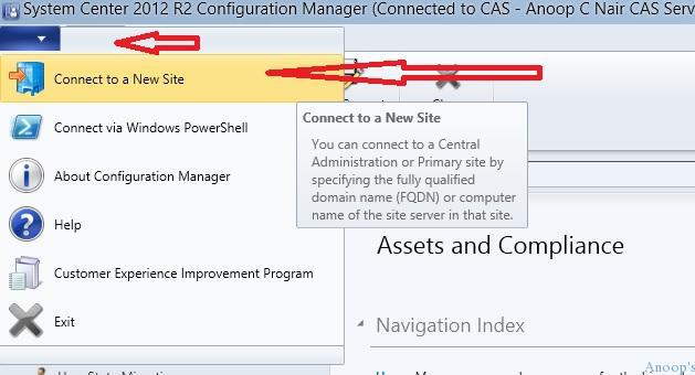 Where is the ConfigMgr Service Manager