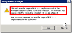 FIX Issues with SCCM RBAC Clear Required PXE Deployments Options