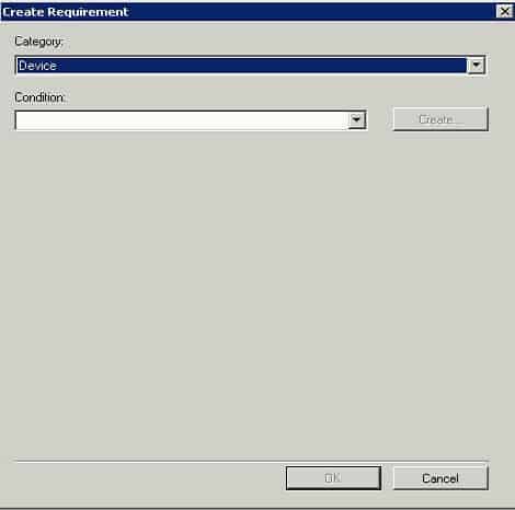 Fix SCCM ConfigMgr Tip Not Able to Create Requirement for Deployment Type - Fig.1
