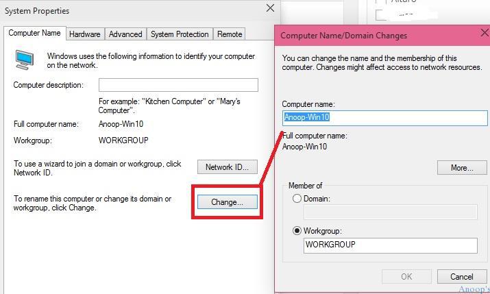 New Option To Change The Computer Name In Windows 10 HTMD Blog