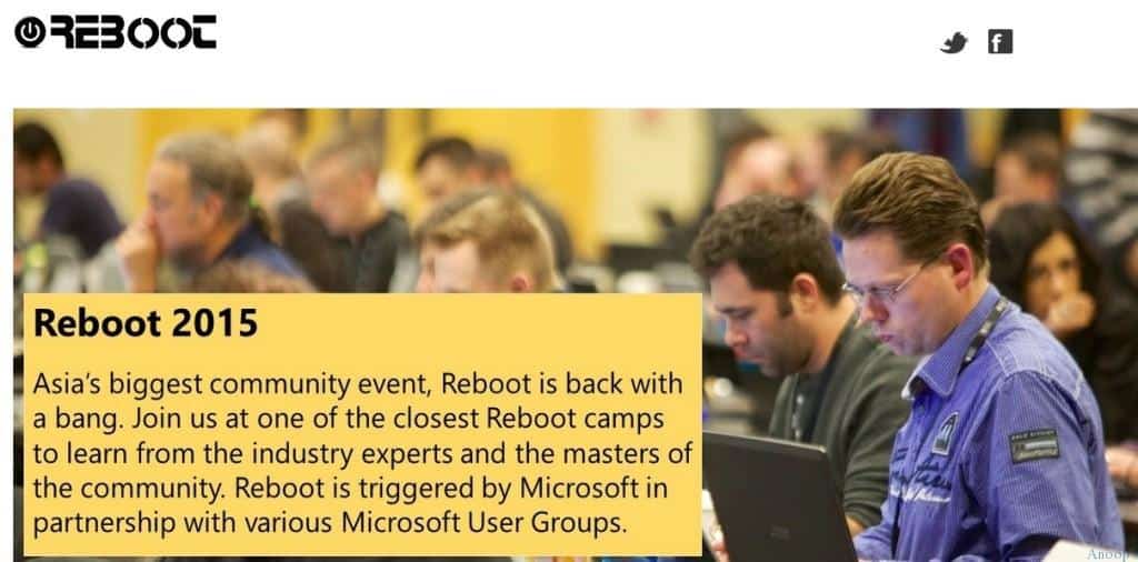 Microsoft Reboot Camp for IT Pros at Bangalore Mumbai and Hyderabad