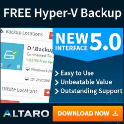 Download Free Hyper-V Backup for Virtual Machines