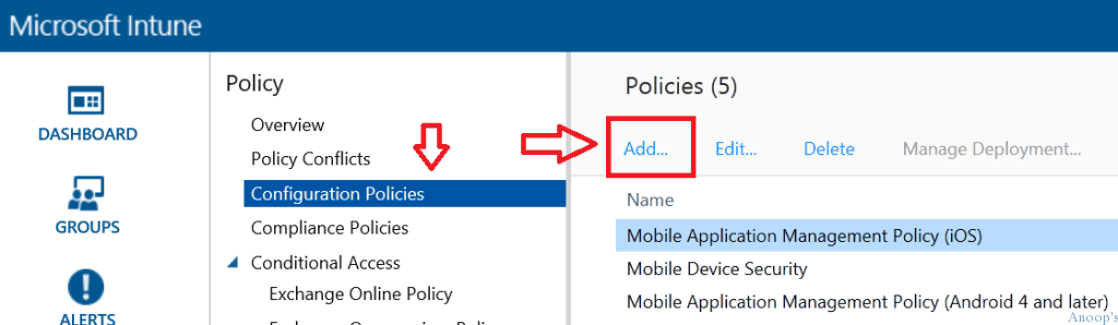 How to Create MAM iOS Android policy in Microsoft Intune-1