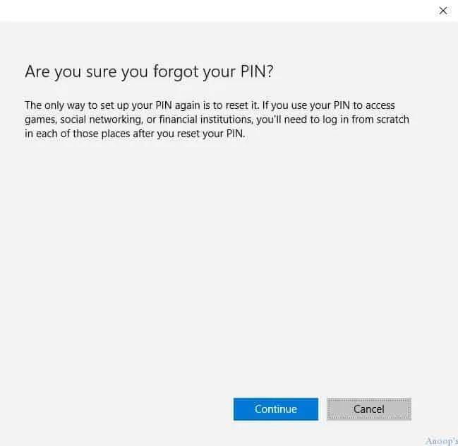 How to Reset Windows PIN of a Windows 10 Windows 11 | Forget PIN | How to Fix Guide - Fig.7