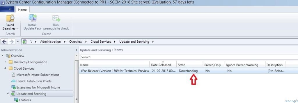 SCCM Update is stuck - SCCM Updates Stuck in Downloading State