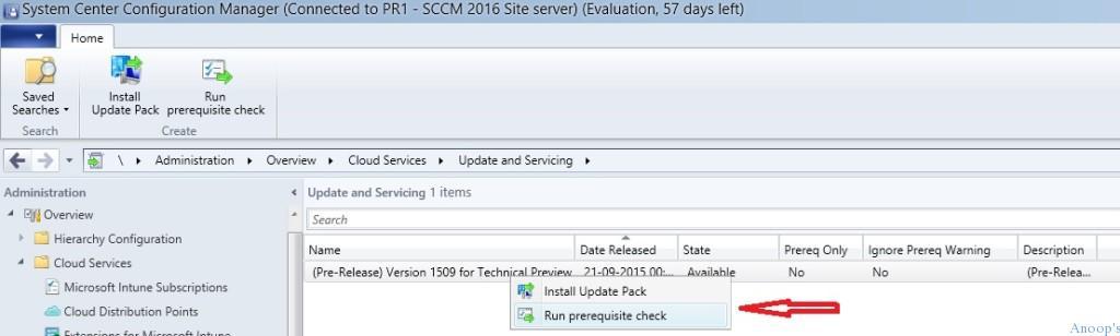 SCCM Update is stuck