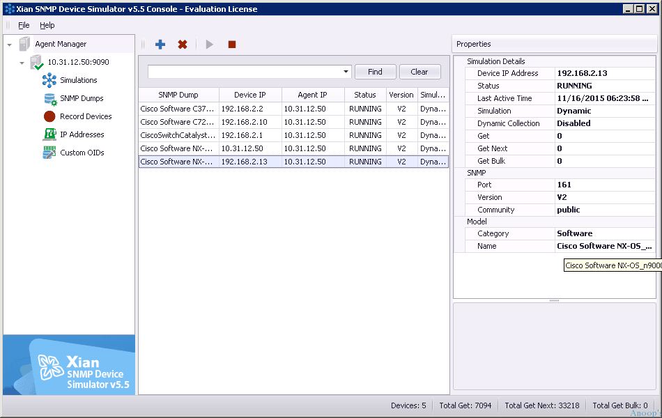 Download New SNMP Device Simulator Understand the New Features 1