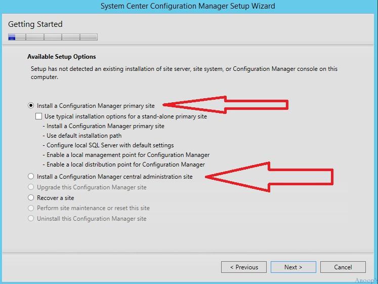 Not SCCM 2016 Configuration Manager SCCM Current Branch version Download Install