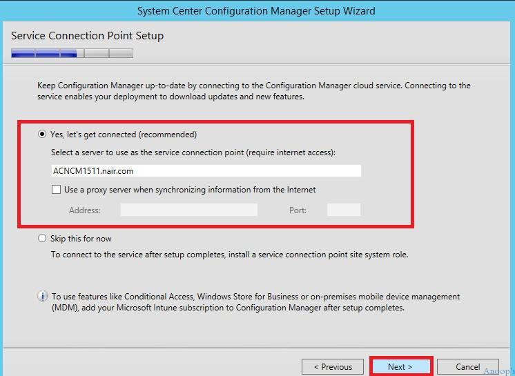 Not SCCM 2016 Configuration Manager SCCM Current Branch version Download Install