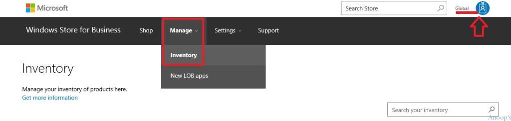 How to Add Apps to Business Store and Install Intune Company Portal without Using MS Account - Fig.1