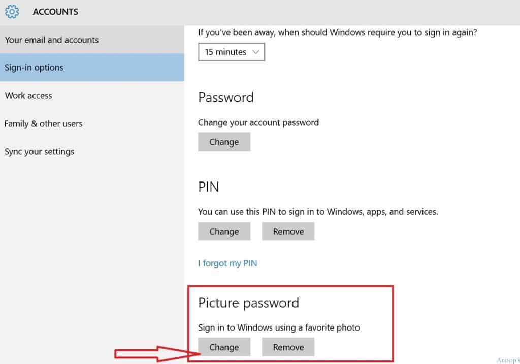 How to Setup Change Windows 10 Picture Password