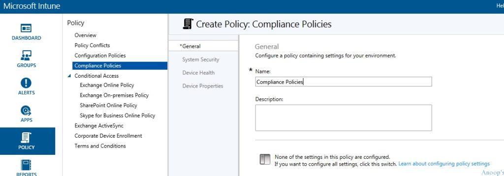 How to Create and Deploy Compliance Policies Using SCCM CB Hybrid and Intune Environments - Fig.2