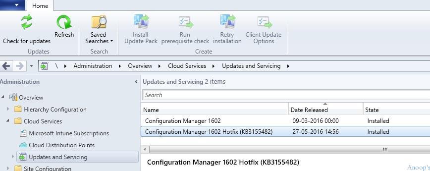 Video Tutorial How to Install SCCM CB Update Rollup via New Updates and Servicing Channel ConfigMgr - Fig.2