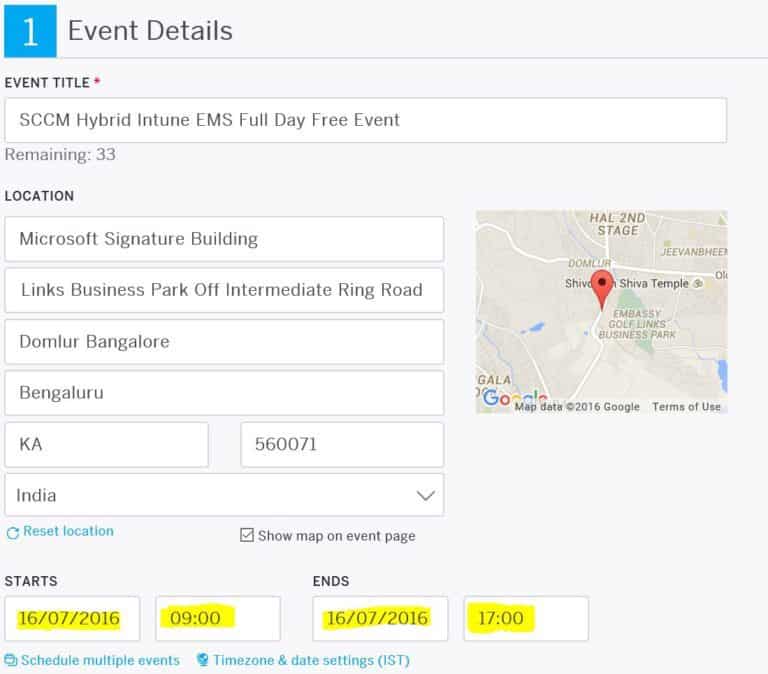 Free EMS SCCM Intune One-Day Training at Microsoft Office Bangalore 1