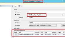 SCCM_CB_Restore_Recovery_Using_SQL_Backup