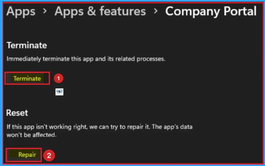 FIX Intune Company Portal App Login Issues with Windows 11 - Fig.4