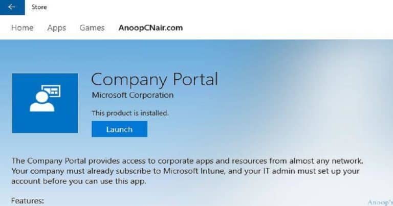 FIX Intune Company Portal App Login Issues with Windows 10/11 3