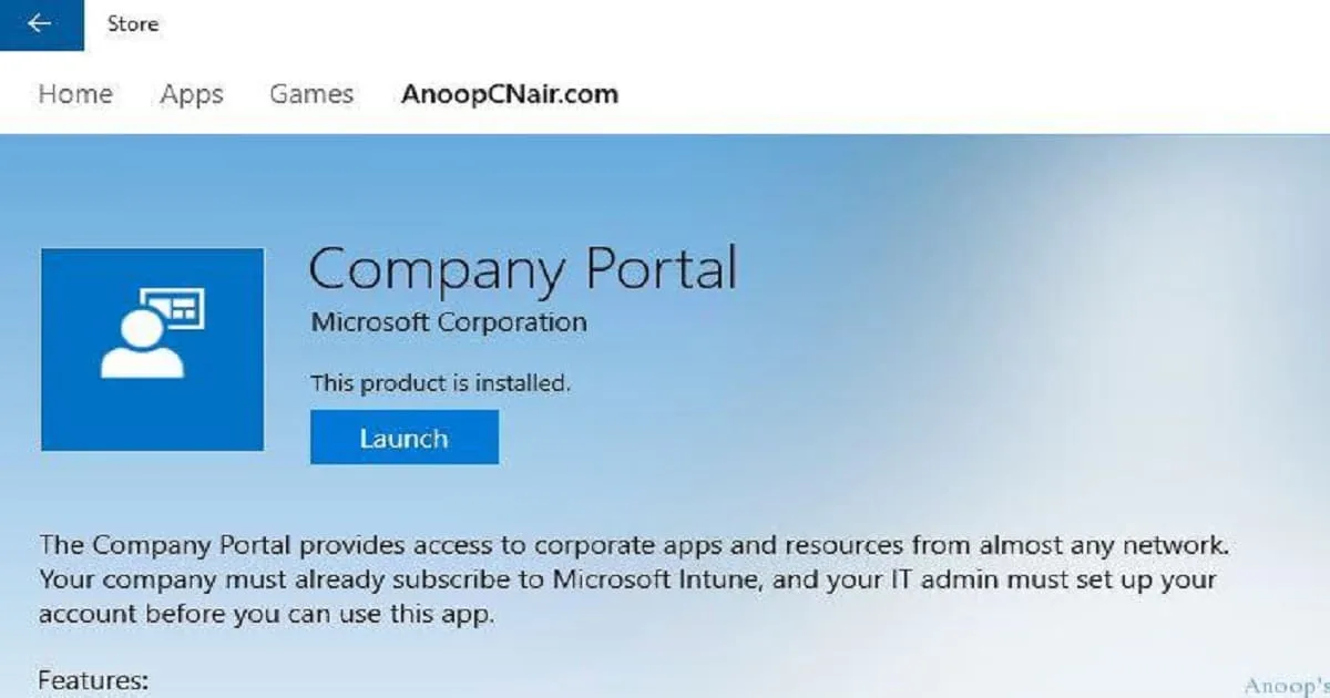 FIX Intune Company Portal App Login Issues with Windows 10/11 1