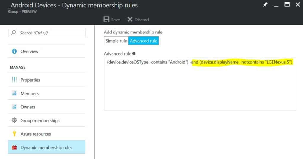 How to Exclude a Device from Azure AD Dynamic Device Group | Azure Active Directory Dynamic Groups