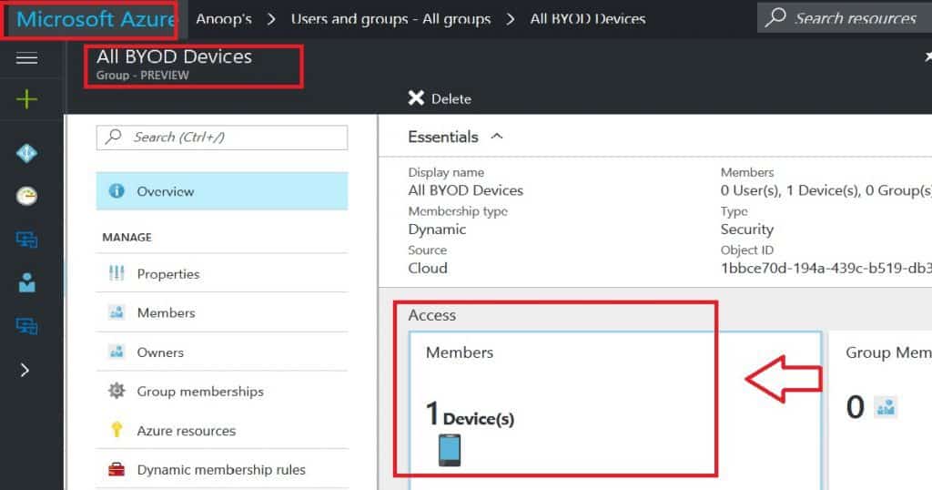 How to Create Azure AD Dynamic Device Groups for Windows BYOD CYOD Devices Microsoft Intune