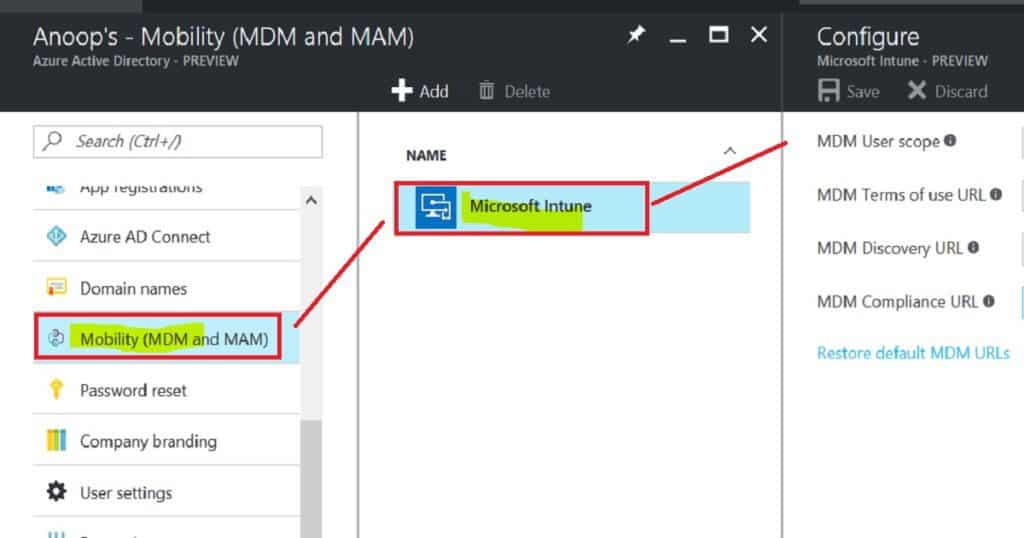 How to Configure Automatic Intune MDM Enrollment | Auto Enrollment 1