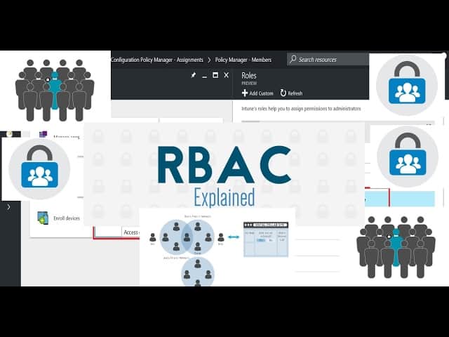 Intune RBAC Roles Permissions in the Intune Admin Center Portal 3