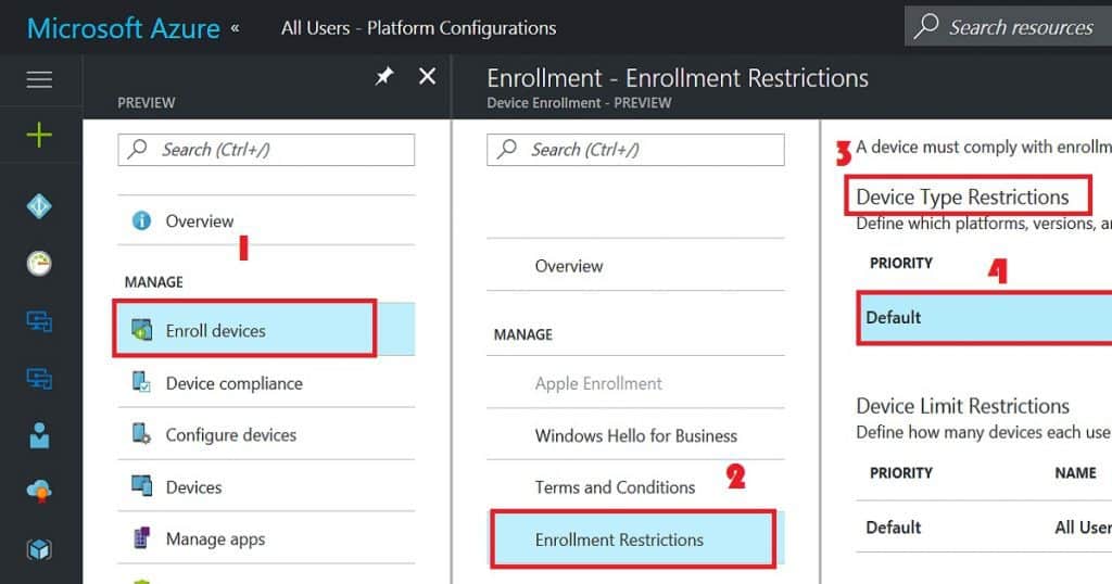 How to Restrict Personal Android Devices from Enrolling into Intune - Fig.1