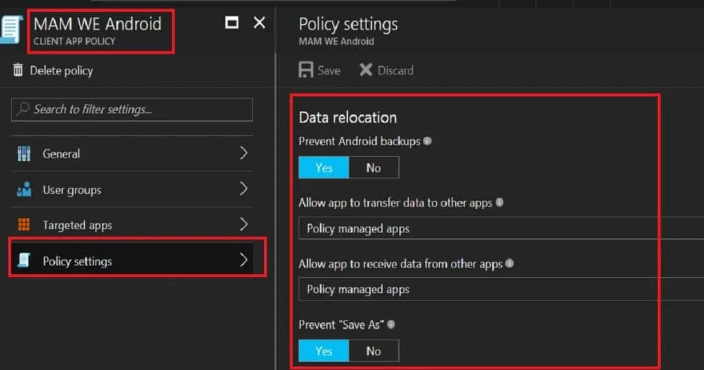 Intune App Protection Policies for Android iOS Devices 3 Intune App Protection Policies for Android iOS Devices - Fig.3