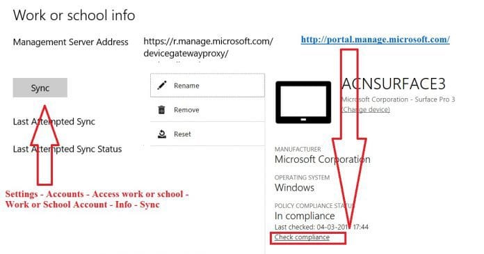 How To Manually Sync Intune Policies ASAP Time Intervals From Enrolled Devices Endpoint Manager 