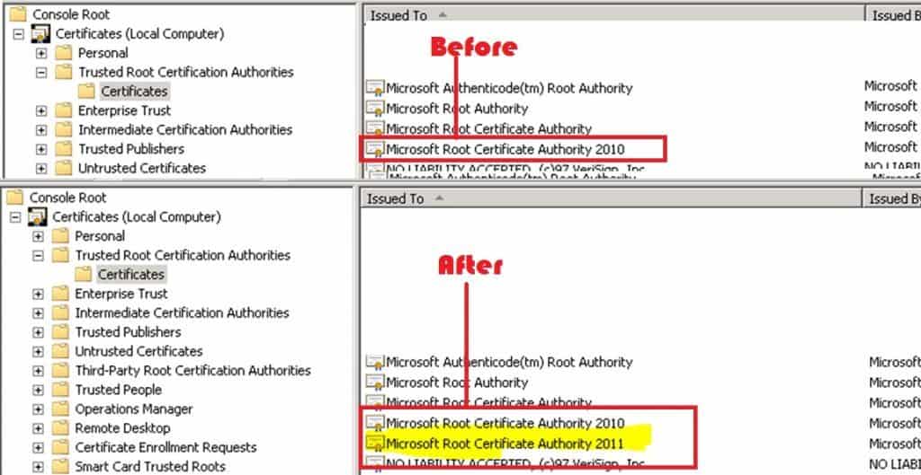 SCCM ConfigMgr Prerequisite Check Error Failed to Verify Authenticode Signature Configuration Manager MEMCM