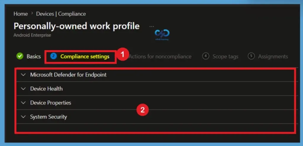 How to Configure Android Compliance Policies in Microsoft Intune - Fig.4