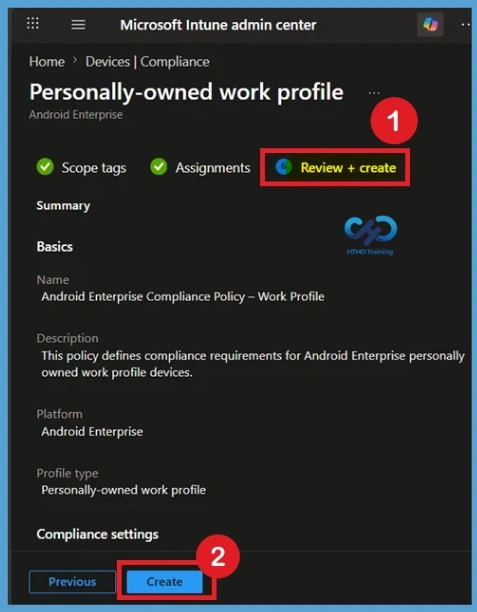 How to Configure Android Compliance Policies in Microsoft Intune - Fig.9