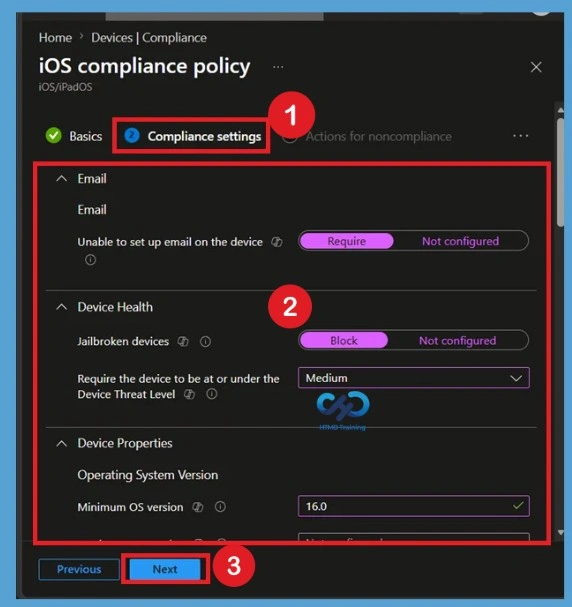 Step-by-Step Guide to Configuring Intune Compliance Policies for iOS - Fig.4
