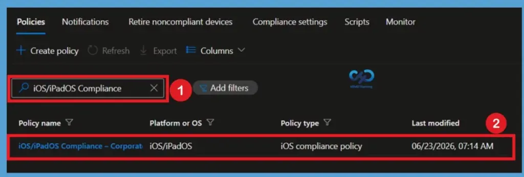 Step-by-Step Guide to Configuring Intune Compliance Policies for iOS - Fig.9