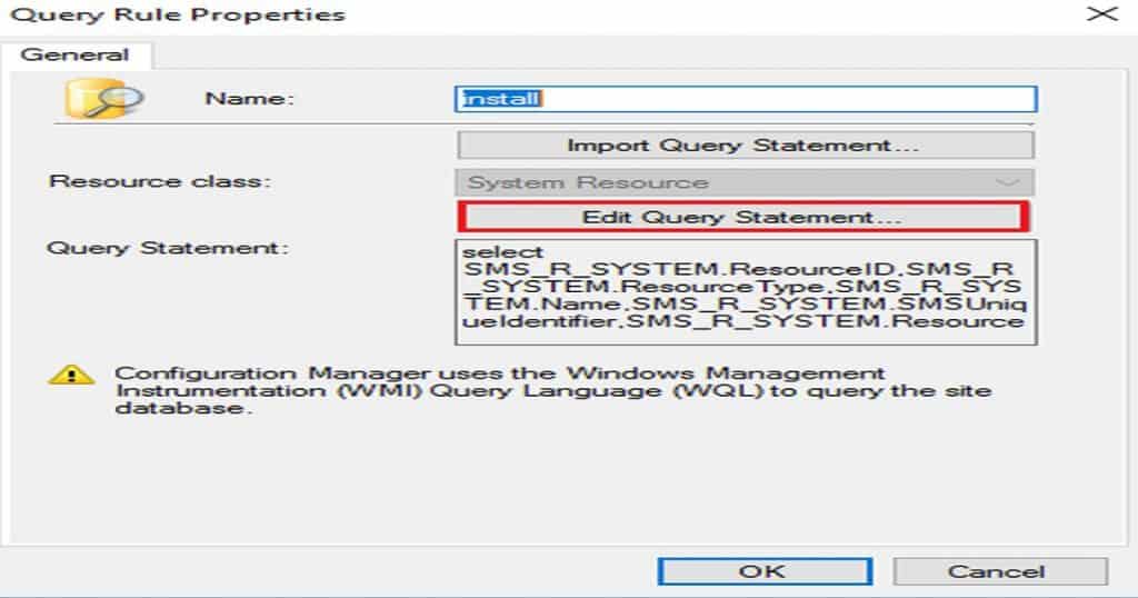 SCCM Dynamic Collection Query Update Known Issue - Fig.3