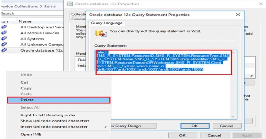 SCCM Dynamic Collection Query Update Known Issue - Fig.5
