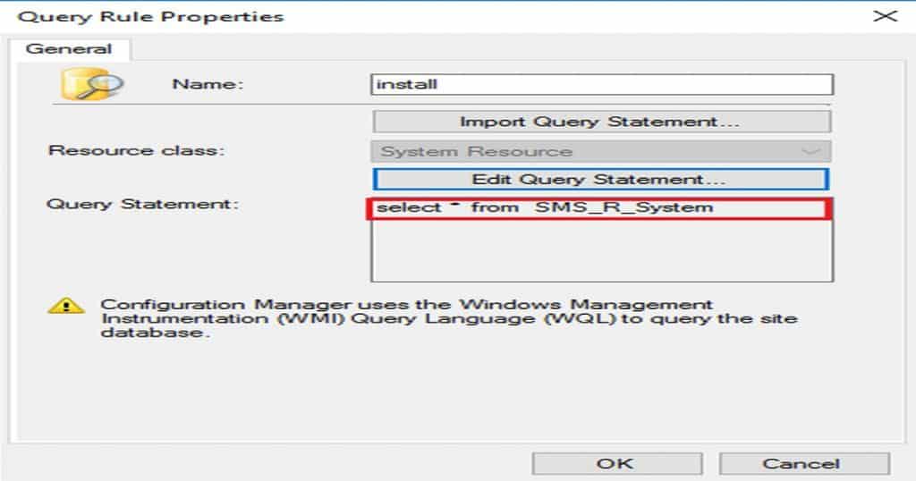 SCCM Dynamic Collection Query Update Known Issue - Fig.7