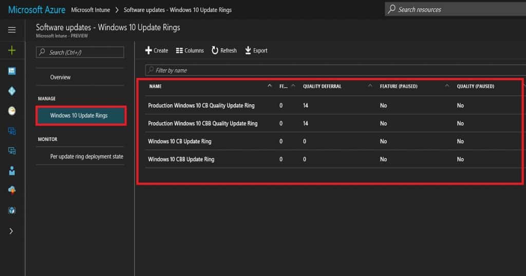 Windows 10 Quality Feature Update Policies for Intune  Step by Step Guide