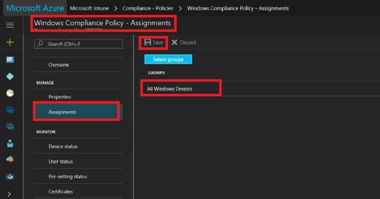 How To Setup Intune Compliance Policy For Windows 10 Devices HTMD Blog