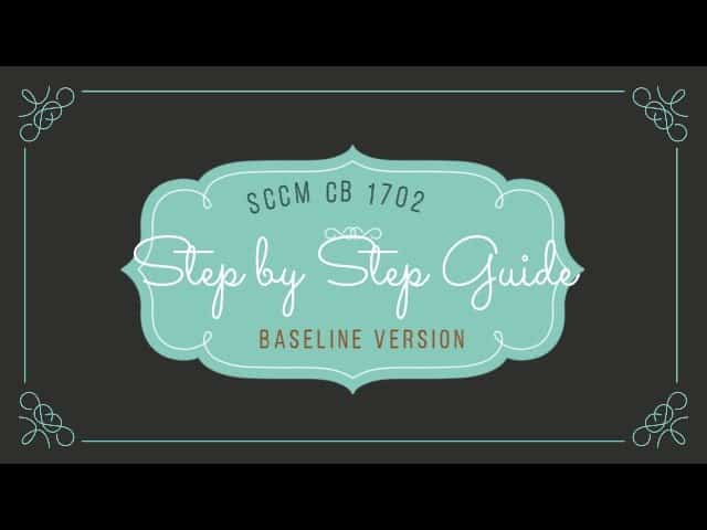 New SCCM Server Installation Step by Step Guide 1 New SCCM Server Installation Step by Step Guide 1