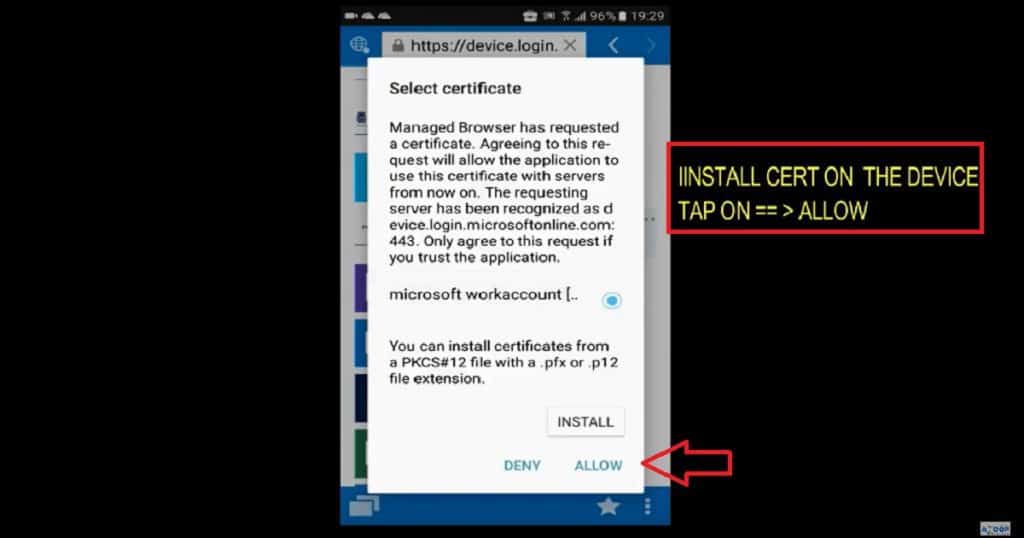 How to Enable Intune Company Portal Browser Access for Conditional Access Enabled Web Apps - Fig.3