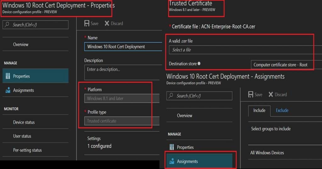 SCEP Profile to Windows10 Devices Intune Create SCEP Certificate Profiles in Endpoint Manager Deploy SCEP profiles to Windows 10 Devices