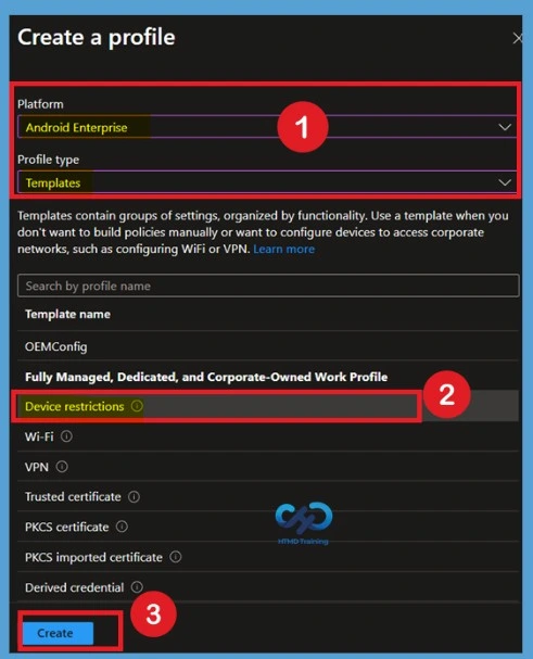 Configure Password Policies for Android Enterprise Work Profile using Intune 27 Configure Password Policies for Android Enterprise Work Profile using Intune - Fig.2
