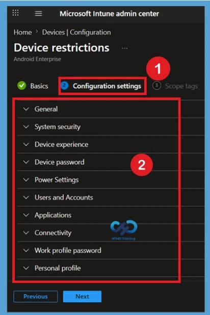 Configure Password Policies for Android Enterprise Work Profile using Intune 29 Configure Password Policies for Android Enterprise Work Profile using Intune - Fig.4