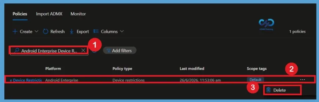 Configure Password Policies for Android Enterprise Work Profile using Intune 35 Configure Password Policies for Android Enterprise Work Profile using Intune - Fig.10