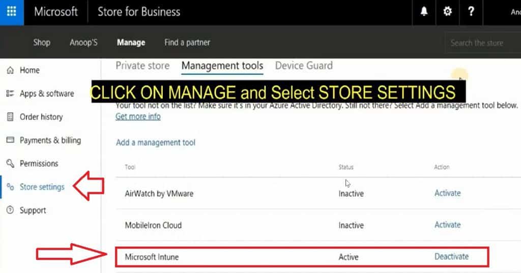 Windows_Store_App_via_Intune How to Deploy Microsoft Store for Business Apps using Intune to Windows 10 Devices Endpoint Manager