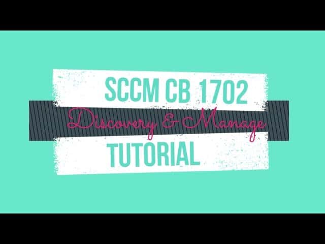 How to Perform SCCM AD Discovery Install SCCM Client 13