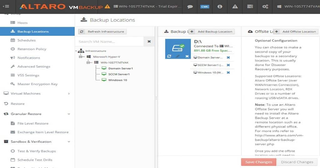 Hyper-V Backup Step by Step Installation Configuration Video Guide Altaro Backup Guide - Fig.2